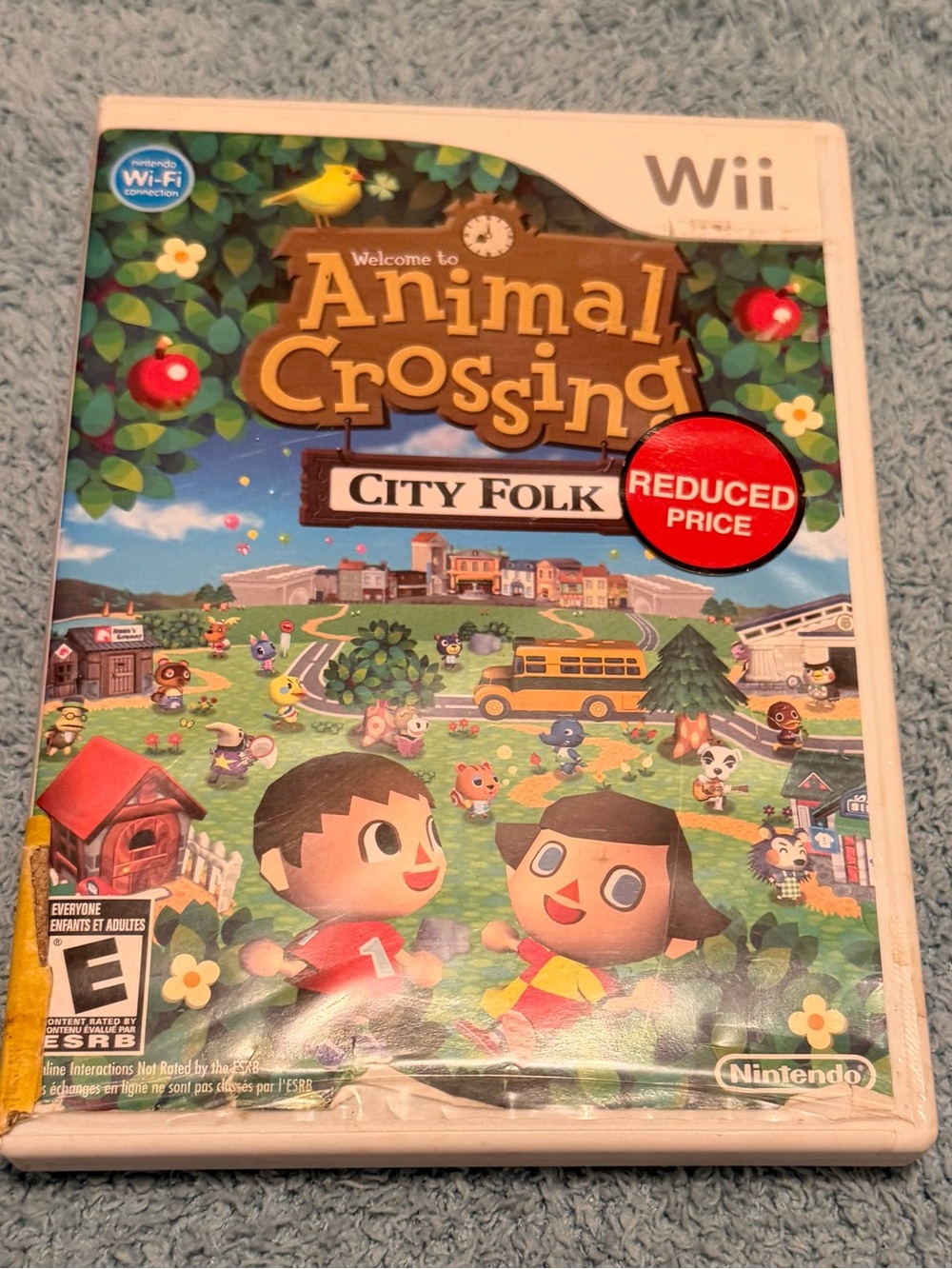 *Replacement Case With Manual - NO GAME* Nintendo Wii Animal Crossing: City Folk